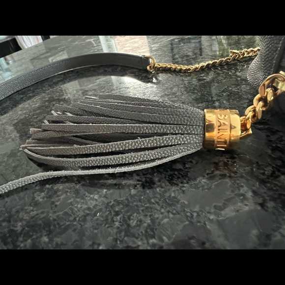 NWT YSL Lou Mini Camera crossbody bag in Fog Grey - Picture 5 of 7